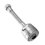 Adaptador Torneira Giratorio Difusor Bico Aerador 360 Cromado