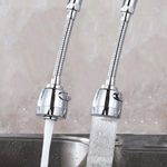 Adaptador Torneira Giratorio Difusor Bico Aerador 360 Cromado