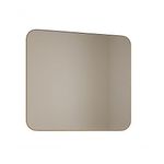 Espelheira para Banheiro com LED Estela sem Portas MDF LED Embutido 80 cm