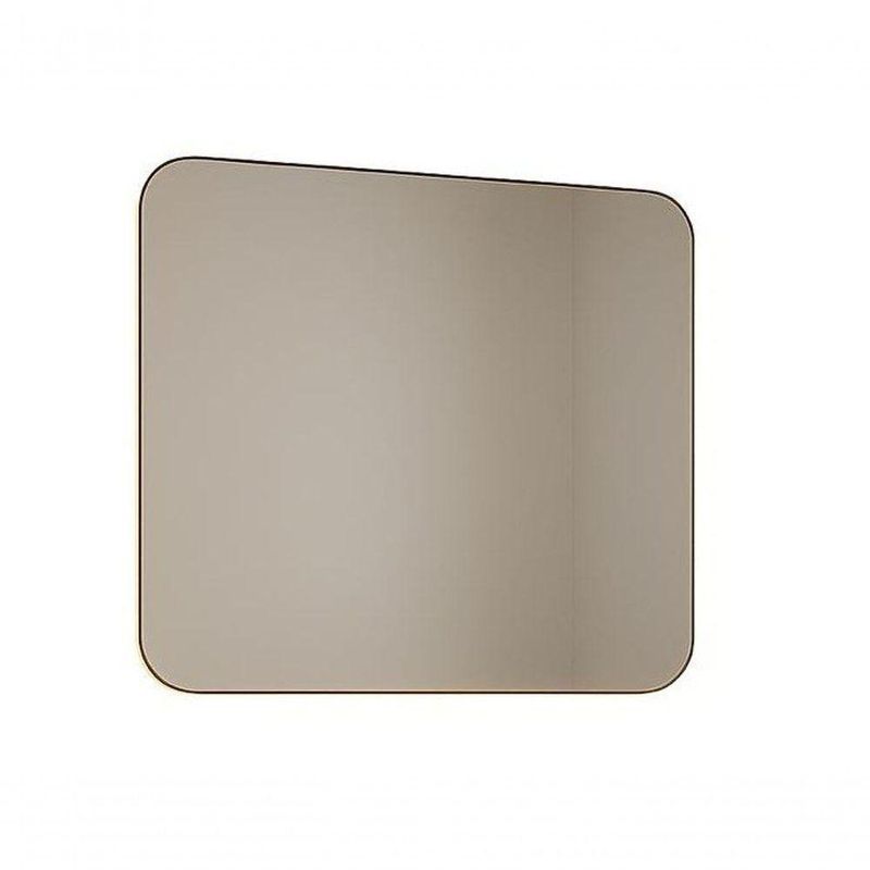 Espelheira para Banheiro com LED Estela sem Portas MDF LED Embutido 80 cm