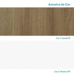 Quarto 7 Portas 5 Gavetas Cab Cs Paris Master Luciane Móveis Avelã Pf-branco Pf