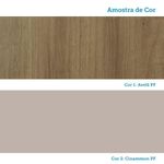 Quarto 7 Portas 5 Gavetas Cab Cs Paris Master Luciane Móveis Avelã Pf-cinammon Pf