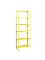 Estante Aço 6 Prateleiras Livros Cozinha Quarto Eaf013