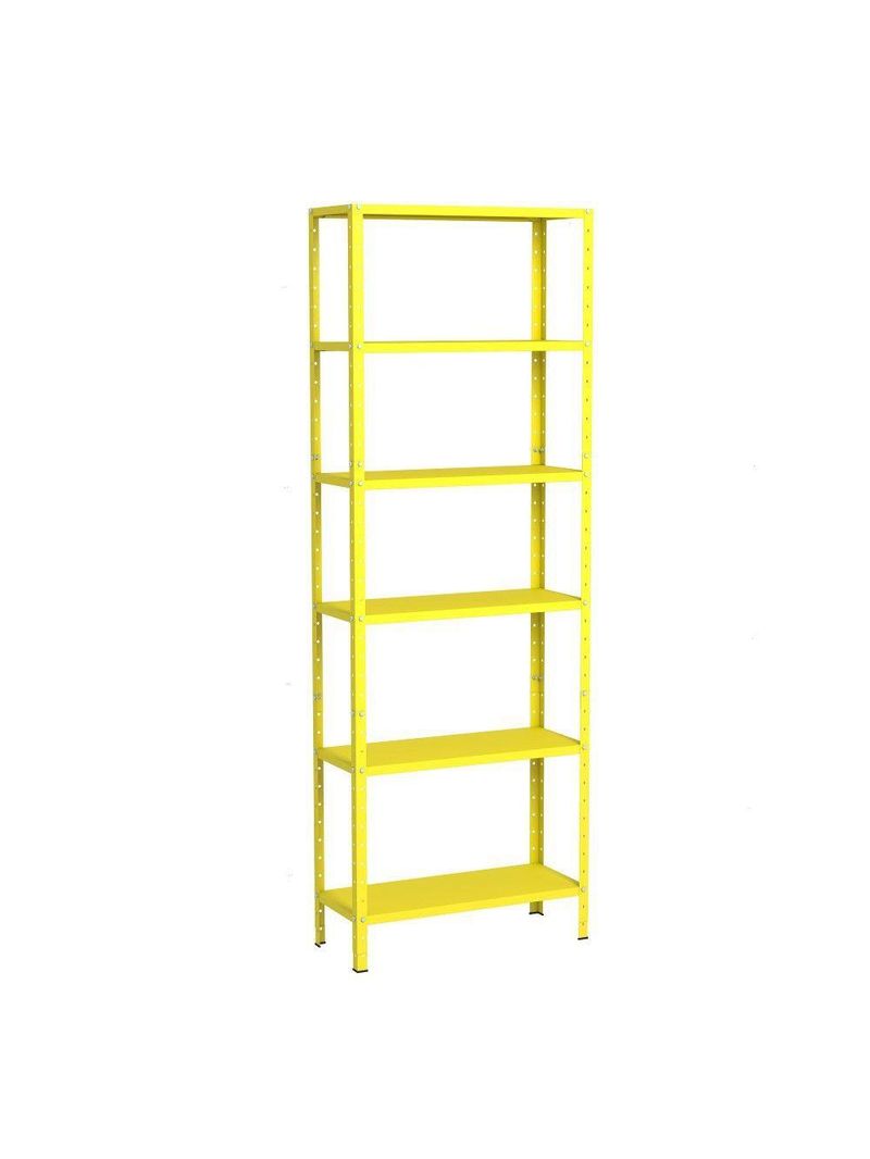 Estante Aço 6 Prateleiras Livros Cozinha Quarto Eaf013