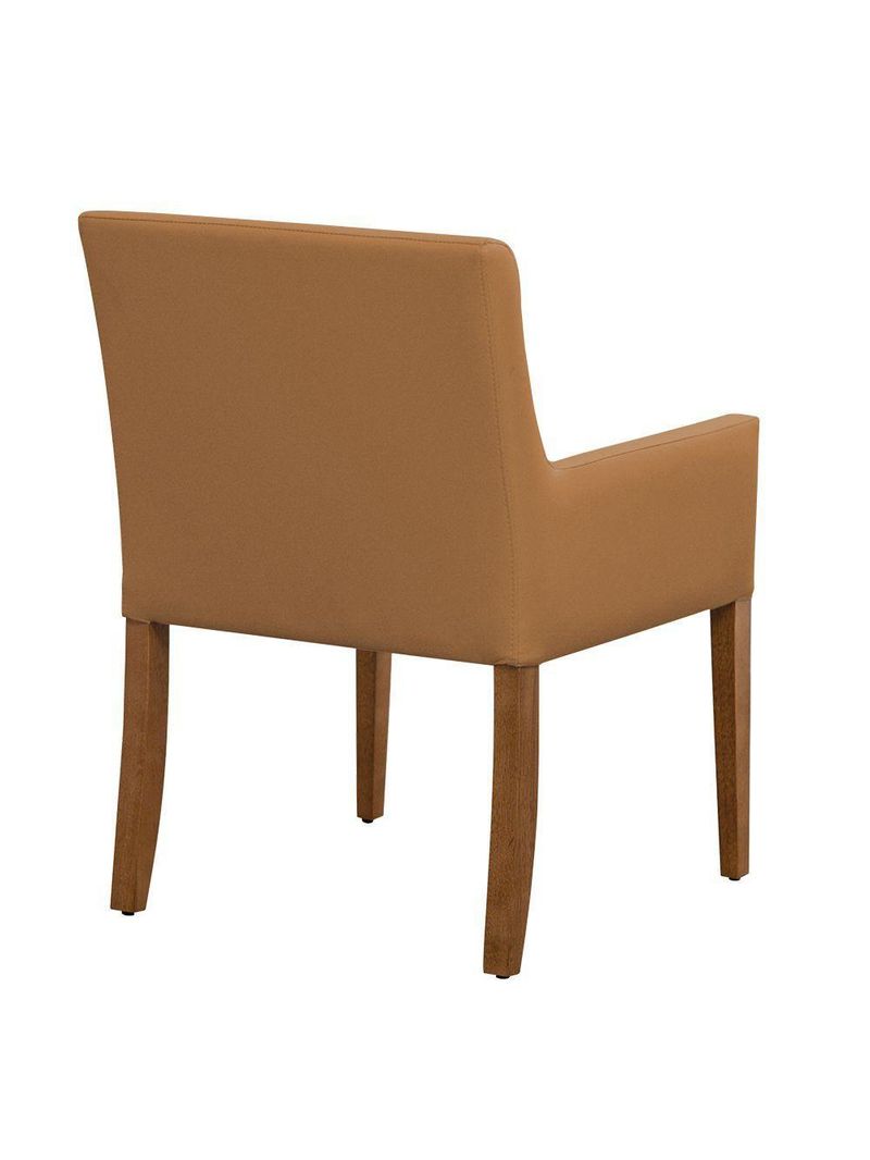Cadeira Para Mesa De Jantar Angel Base Madeira Corano Caramelo - Nexta Casa