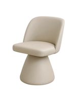 Cadeira De Jantar Liz Base Fixa Corano Off White - Nexta Casa