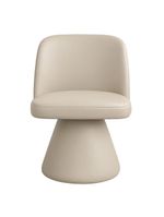 Cadeira De Jantar Liz Base Fixa Corano Off White - Nexta Casa