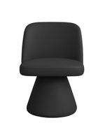 Cadeira De Jantar Liz Base Fixa Corano Preto - Nexta Casa