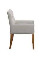 Cadeira Para Mesa De Jantar Angel Base Madeira Corano Fendi - Nexta Casa