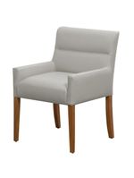 Cadeira Para Mesa De Jantar Angel Base Madeira Corano Fendi - Nexta Casa
