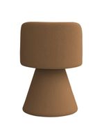 Cadeira De Jantar Giratória Liz Bouclé Terracota - Nexta Casa