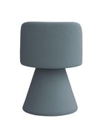 Cadeira De Jantar Liz Base Fixa Bouclé Azul Claro - Nexta Casa