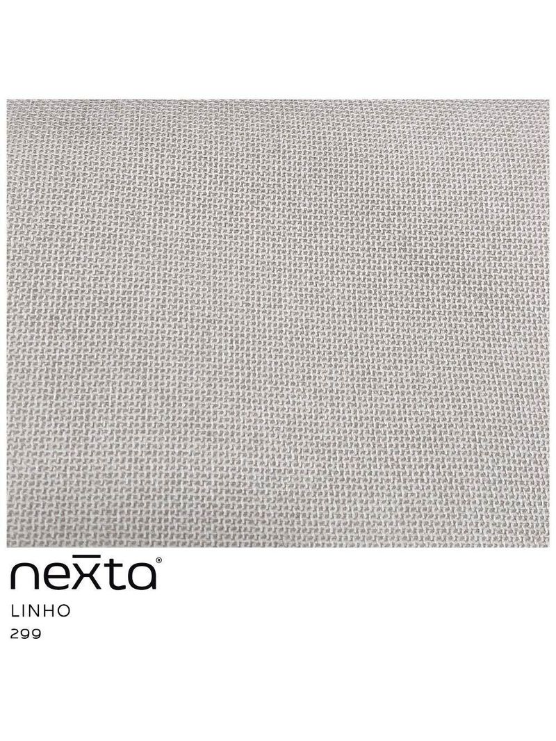 Cadeira De Jantar Cléo Base Giromad Linho Cru - Nexta Casa