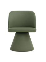 Cadeira De Jantar Liz Base Fixa Corano Verde - Nexta Casa