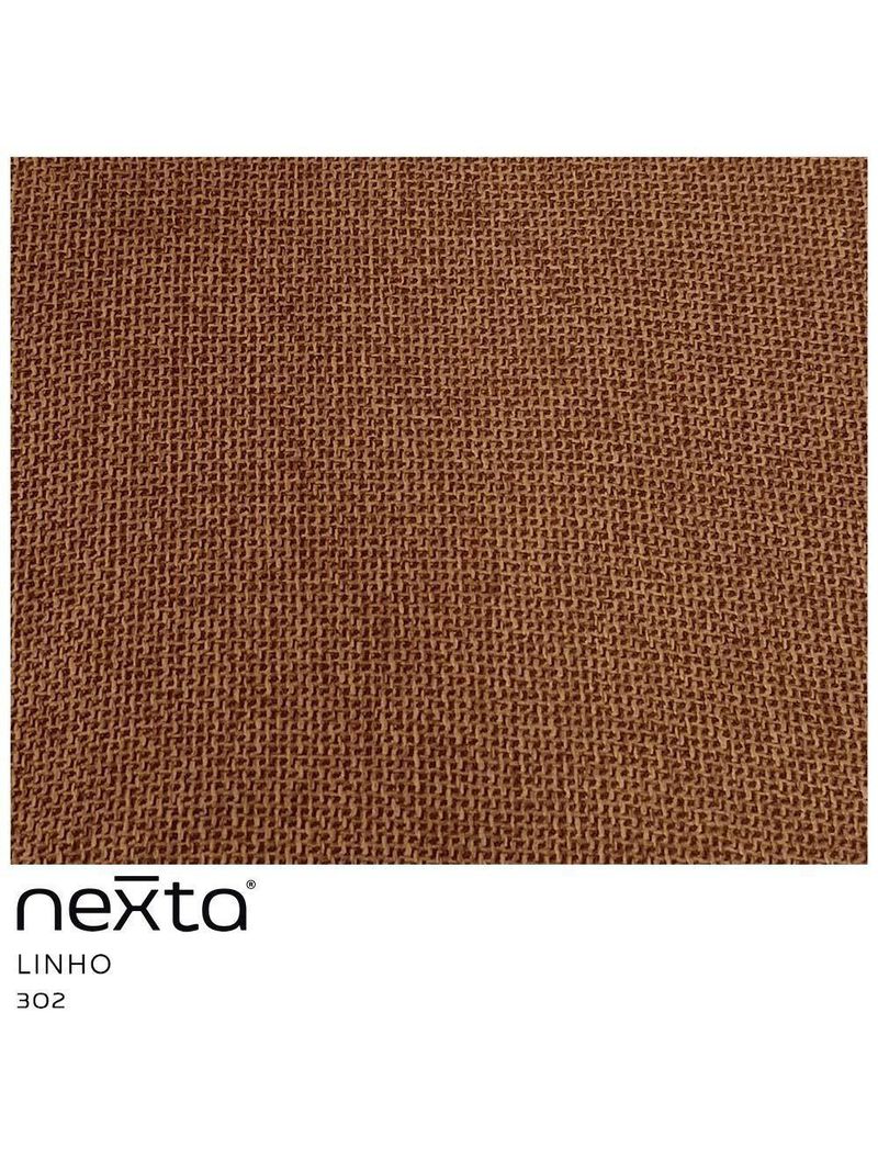 Cadeira De Jantar Cléo Base Giromad Linho Terracota - Nexta Casa