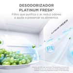 Geladeira Midea Multidoor Frost Free Inverter 672L MDRM905MMD013 Branca Bivolt