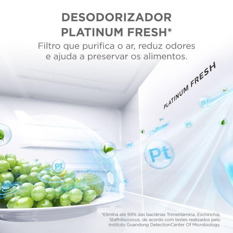 Geladeira Midea Multidoor Frost Free Inverter 672L MDRM905MMD013 Branca Bivolt