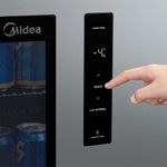 Cervejeira Frost Free 82L MDRX150FGG501 110V com Painel Touch Prata Midea