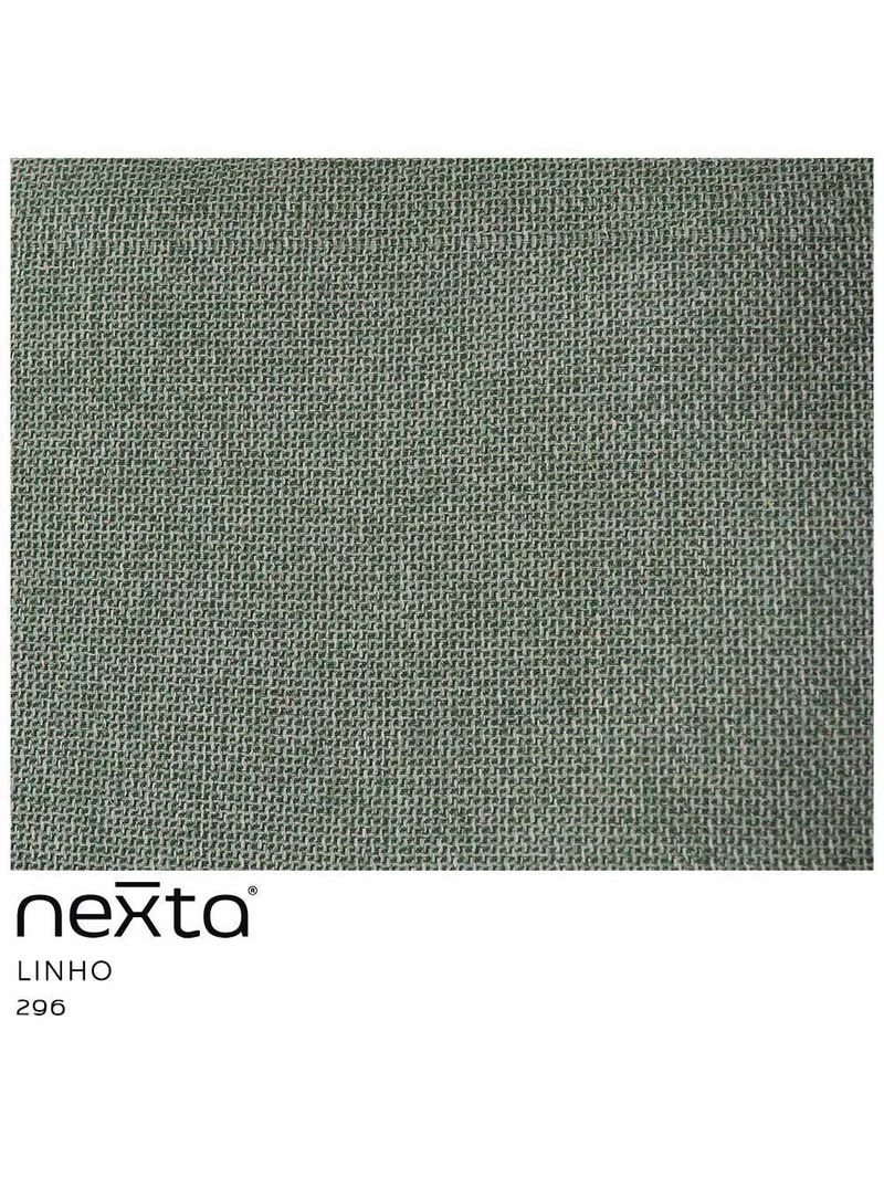 Cadeira De Jantar Cléo Pés Palito Linho Verde - Nexta Casa