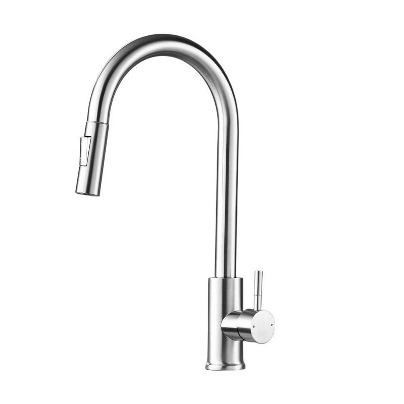 Torneira de Cozinha Monocomando Gourmet Hestia Aço Inox Escovado (PTM35SS50A-ES)