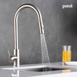 Torneira de Cozinha Monocomando Gourmet Hestia Aço Inox Escovado (PTM35SS50A-ES)