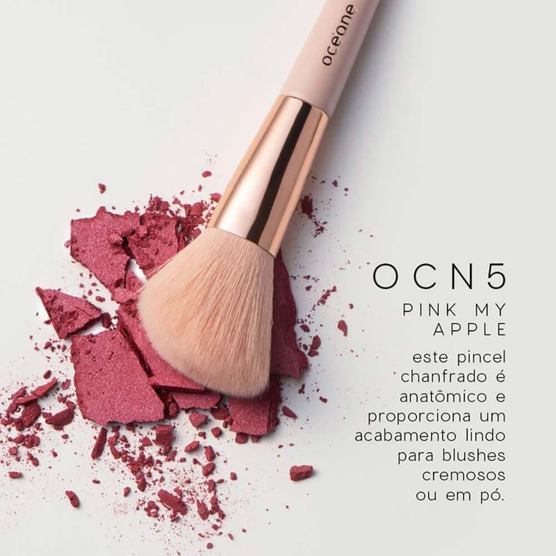 Océane mini brush kit com 5 pincéis