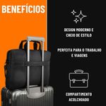 Bolsa Transversal Casual T210 Notebook 156 Preta