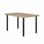 Mesa Estrutura Preta Mp4020-tp805 Tampo 1200x750x45mm Preto/