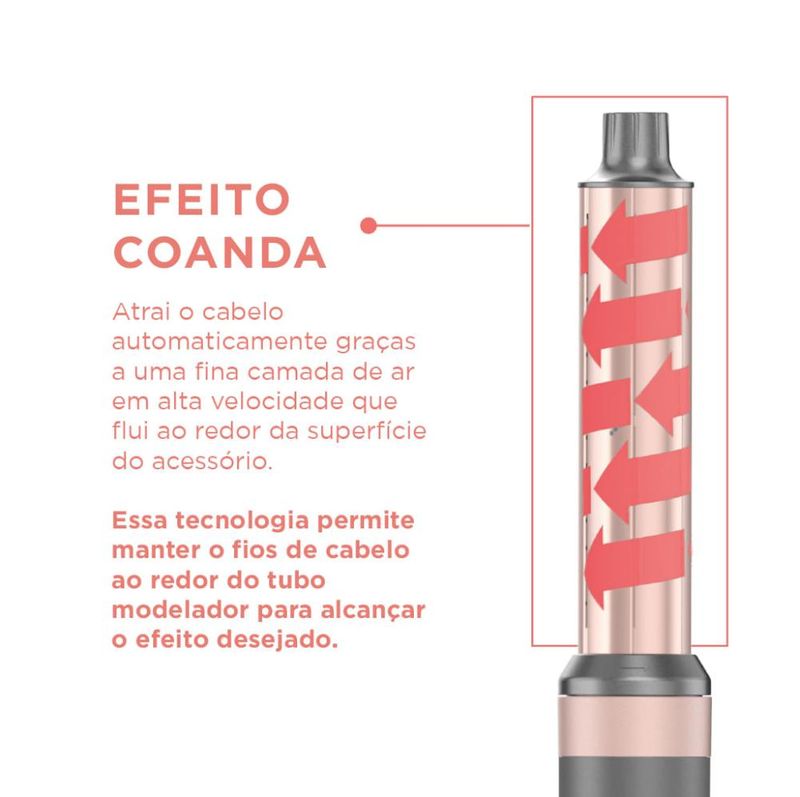 Secador multistyler uniq flow 9 em 1 bivolt