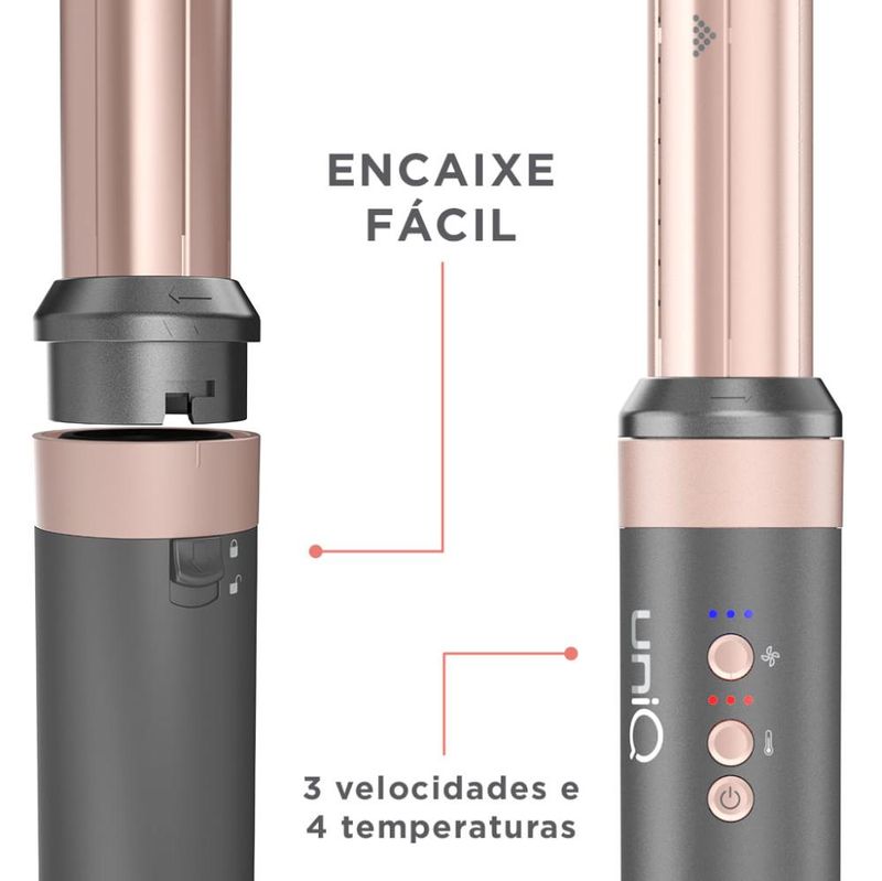 Secador multistyler uniq flow 9 em 1 bivolt
