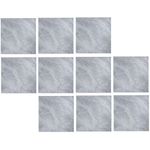 Kit Piso Vinílico Mármore Adesivo PVC 60X60CM Impermeável para Uso Interno Cinza