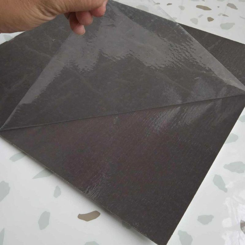 Kit Piso Vinílico Mármore Adesivo PVC 60X60CM Impermeável para Uso Interno Cinza