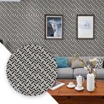 Papel De Parede Adesivo Pvc Estampa Zig Zag - 5 Metros