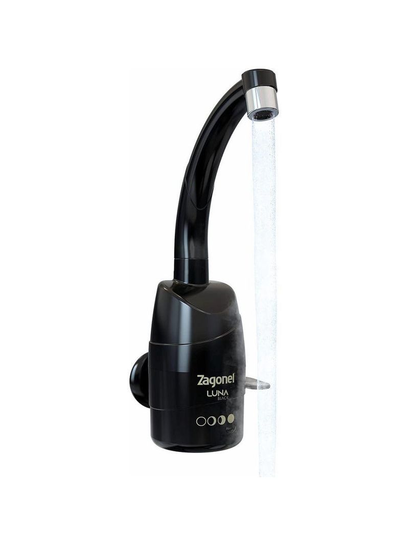 Torneira Multitemperatura Zagonel Luna 4t 5500w 220V Black
