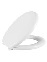 Assento Almofadado Oval Branco