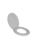 Assento Almofadado Oval Branco