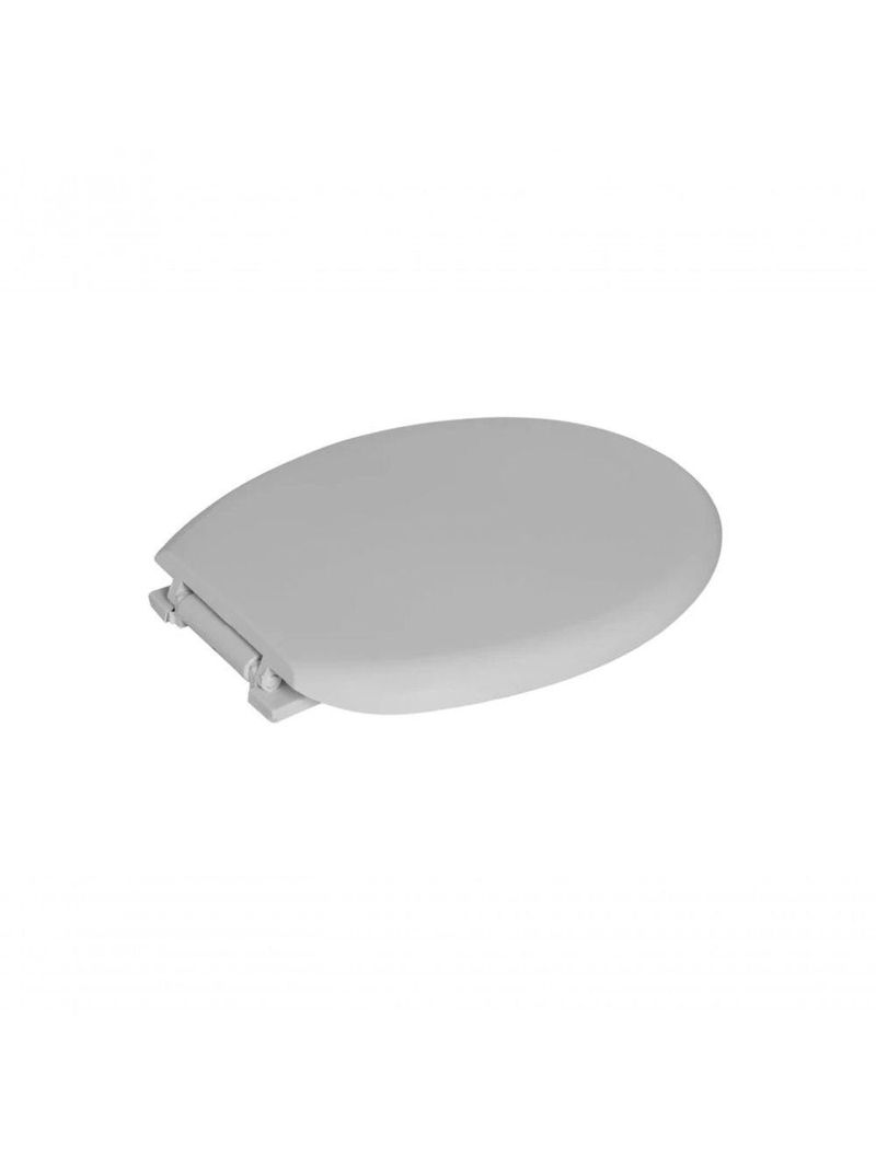Assento Almofadado Oval Branco
