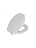 Assento Almofadado Oval Branco