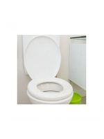 Assento Almofadado Oval Branco