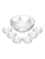 Conjunto 7 peças sobremesa wolff sun 1,8l vidro design radiante e sofisticado