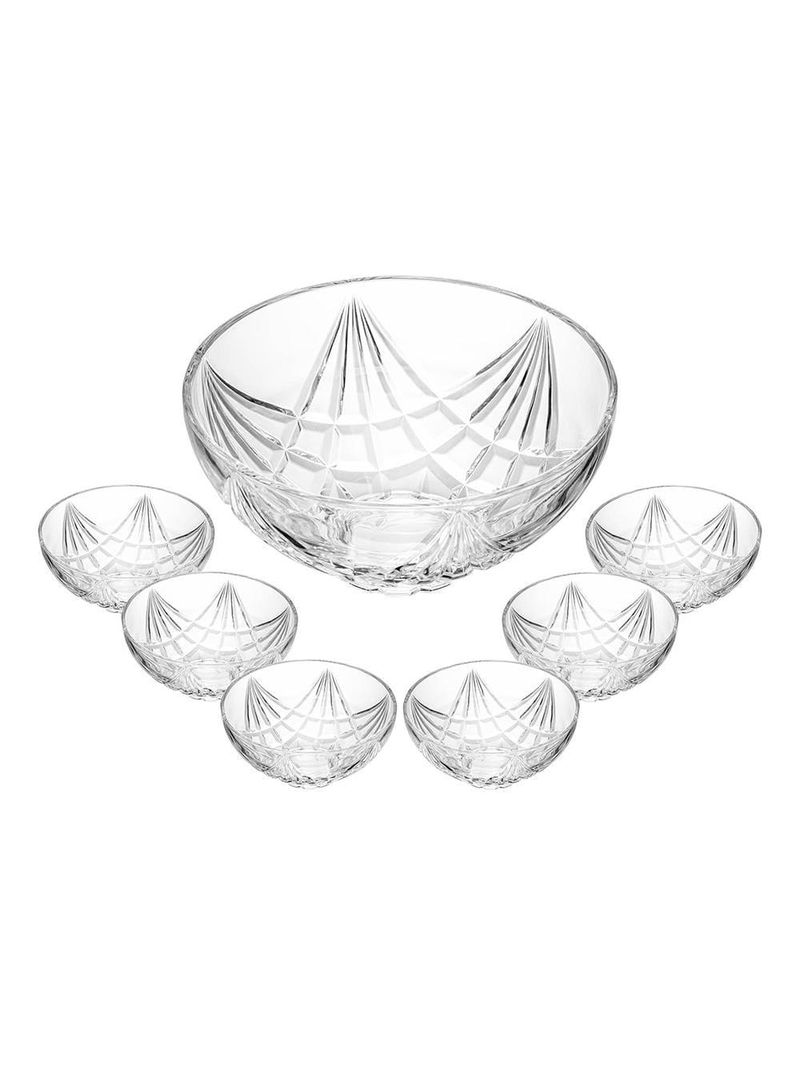 Conjunto 7 peças sobremesa wolff sun 1,8l vidro design radiante e sofisticado