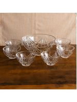 Conjunto 7 peças sobremesa wolff sun 1,8l vidro design radiante e sofisticado
