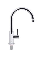 Torneira Para Cozinha E Lavatório Bica Móvel Mesa Abs Cromado Abertura Rápida Concept Liege
