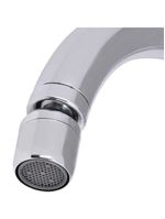 Torneira Para Cozinha E Lavatório Bica Móvel Mesa Abs Cromado Abertura Rápida Concept Liege