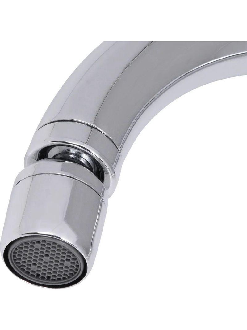 Torneira Para Cozinha Bica Móvel Parede Abs Cromado Abertura Rápida Concept Liege