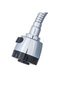 Torneira Para Cozinha Bica Flex Mesa Aço Inox Abs Cromado Abertura Rápida C98 Gourmet Liege