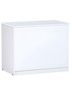 Baú Organizador Multiuso Brinquedos Quarto Closet Encanto branco