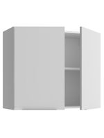 Armário aéreo para quarto 80 cm 2 portas branco neo madesa