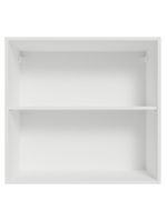 Armário aéreo para quarto 70 cm 2 portas branco neo madesa