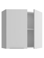 Armário aéreo para quarto 70 cm 2 portas branco neo madesa